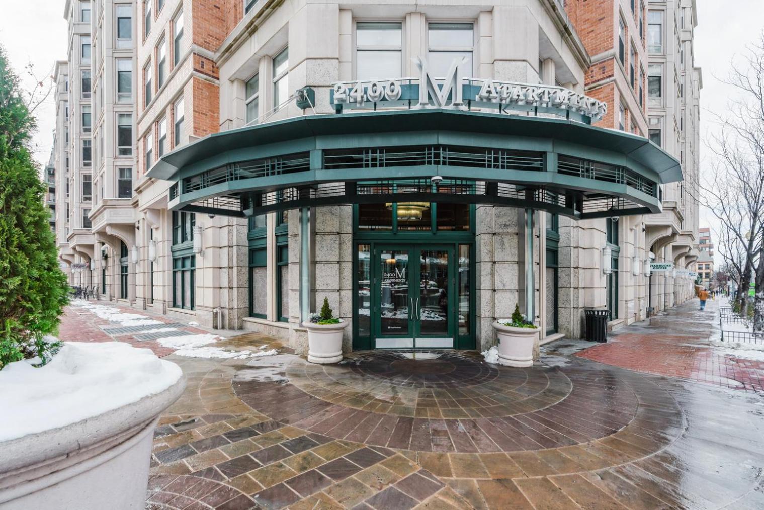 Apartment Foggy Bottom 1br W Den Pool Gym Nr Gwu Wdc-544 *